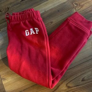 Toddler Gap Logo Pull on Joggers. 5T in Red